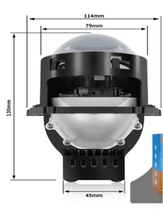 High Power Projector Auto Lighting Lamp <strong>Led</strong> Projector Lens 60W Super Bright Projector <strong>Led</strong> Headlight Lens H4 H7 Lens Headlights - Product Image 4