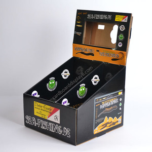 Custom moderno portatile rotante in cartone espositore pieghevole PDQ LCD schermo pubblicitario per uso in negozio acrilico in plastica - Product Image 3