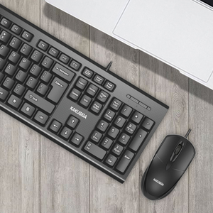 Kakesiga-Conjunto de ratón y teclado con cable USB, Accesorios para ordenador, combo de teclado y ratón - Product Image 6