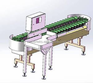 Máquina clasificadora impermeable para línea de envasado de alimentos para maquinaria y equipos industriales Máquina clasificadora de 8 grados - Product Image 3