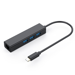 USB C集线器3.0互联网1000M LAN 4端口多分离器适配器，用于Macbook Pro 13 15 Air Pro PC电脑配件 - Product Image 3
