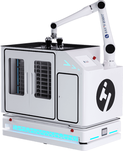 1500 KG AGV <span class=keywords><strong>AMR</strong></span> mobil <span class=keywords><strong>Robot</strong></span> 6 eksen <span class=keywords><strong>Robot</strong></span> kol için CNC makinesi eğilimi ile tutucu/görüş kamerası