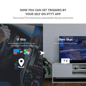 Alles in einem TV-Lernen funktioniert Universal IR RF RM4 Pro Smart WiFi-Fernbedienung Smart Home Control-Fernbedienung - Product Image 5