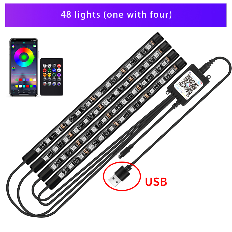 luz rgb 48