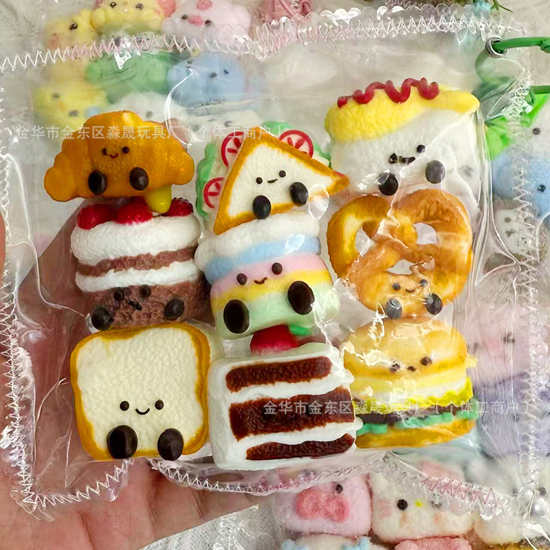 Ensemble de 9 mini jouets alimentaires JC