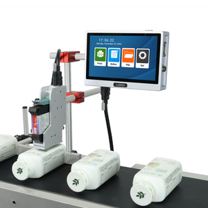Direkter Hersteller Verkauf S10 Kleine automatische Inkjet-Codier maschine für Kunststoff verpackungen Online-Codier flaschen Boxen Etiketten QR