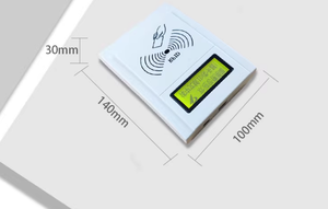 Red TCP/UDP ISO 14443 WIFI lector de tarjetas RFID inalámbrico interruptor de monitoreo en tiempo real programable transmisión de voz TTS