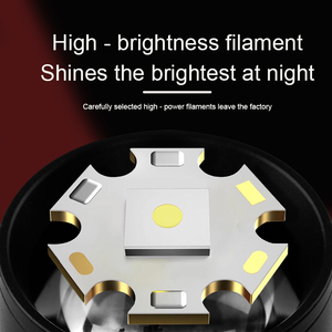 Đèn pin chiến thuật LED USB siêu sáng, độ sáng cao, khuyến mãi mới, sạc lại được, hợp kim nhôm, pin Lithium-ion - Product Image 5