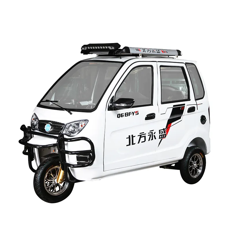 Hot Chinese 175cc Ingesloten Passenger Driewieler Motorfiets Moto Taxi Bajaj Drie Wheeler Auto Riksja Gesloten Cabine Driewieler
