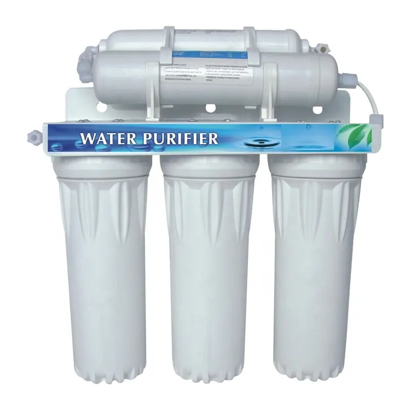 5 चरणों के तहत सिंक घर रसोई उपयोग जल उपचार फिल्टर पानी शुद्ध पानी छानने का काम BN-501