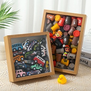 High Quality 8x8 8x10 MDF <strong>Deep</strong> Wooden Art 3D Shadow <strong>Box</strong> Custom Logo Photo <strong>Frame</strong> for Coffee Capsule <strong>Display</strong> - Product Image 3