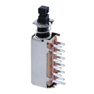 Kandens PS42F42 interruttore a chiave diritta 12 Pin DIP 4 p2t interruttore di blocco autobloccante con 2 interruttori a pulsante di posizione - Product Image 4