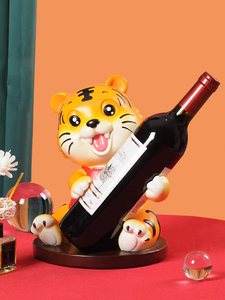虎年新年树脂工艺品民间艺术家居装饰品客厅电视柜酒架完美乔迁礼品创意