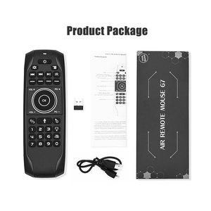 BOXPUT G7R PRO 2.4G Air Mouse telecomando assistente vocale retroilluminato IR apprendimento Wireless russo Mini tastiera per Smart tv box - Product Image 6