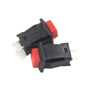 DS-429B 10MM 2PIN Vierkant kopf Non-Locking Self-Return ing Druckknopf schalter Rot und Grün für Haushalts geräte - Product Image 1