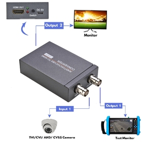 CVBS至HDMI转换器，用于摄像机闭路电视测试仪转换器自动全1080P TVI 8MP AHD 5MP CVI 5MP适配器 - Product Image 5