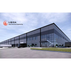 <strong>Architectural</strong> Design of Industrial Modern Prefabricated Steel Hangar Building Warehouse Self Storage Building - Product Image 5