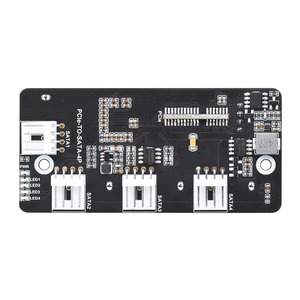 Hot Raspberry PI CM4 PCI-E Hochgeschwindigkeits-SATA3.0-Schalt platine PCIE zum Quad SATA3.0-Erweiterungs platinen modul - Product Image 1