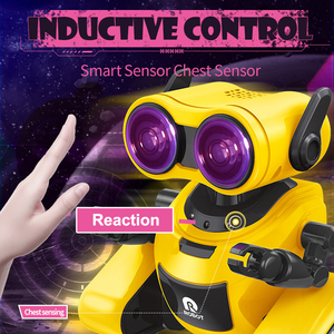 Intelligente Fernbedienung Roboter Mini Intelligente Programmierung Pädagogische elektrische Roboter Funks teuerung Spielzeug mit russischer Verpackung