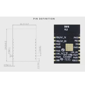 デュアルバンドWiFi & 低電力Bluetooth 5.0開発ボードキットRTL8720DNチップBW16モジュール - Product Image 5