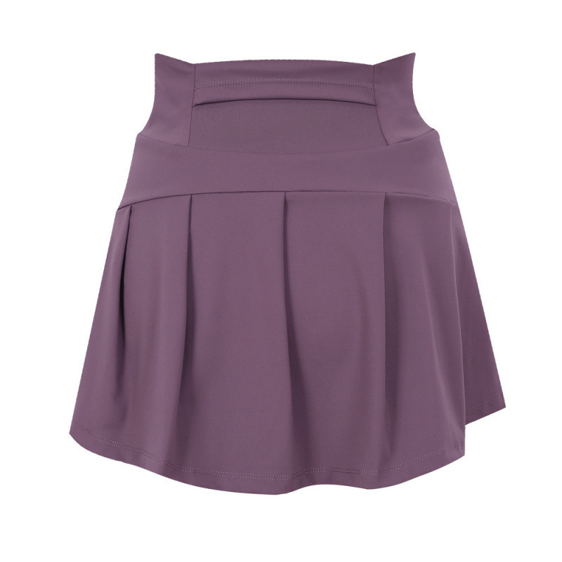 Falda corta iris violeta