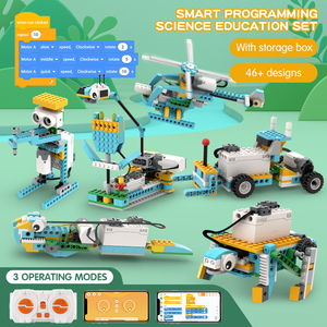 BC-82 Puzzle <strong>Learning</strong> Robot Logical Training Kit Model <strong>Program</strong> Test 9686 Science Electronic Building Block Education Toy - Product Image 2