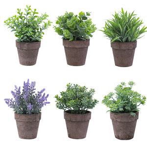 Vielzahl künstliche grüne Blätter und Pulp Topf, <span class=keywords><strong>American</strong></span> Manor Style Design, geeignet für alle Arten von Aktivitäten und Anlässen.