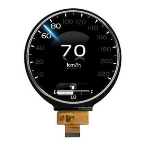 4 Inch Round <strong>IPS</strong> 720x720 Circular <strong>TFT</strong> ultra Wide Temperature High Brightness Sunlight Readable <strong>LCD</strong> <strong>Display</strong> <strong>Module</strong> for Motorbike - Product Image 1