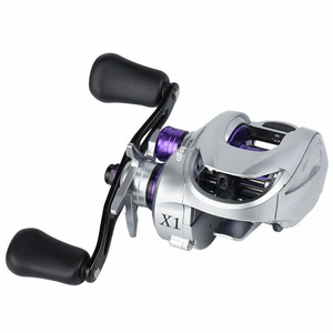 بكرة صيد عالية السرعة 7.2:1 مع فرامل مغناطيسية، 5+1 كرات، قوة سحب قصوى 8 كجم، للمياه المالحة، يد يمنى - Product Image 1