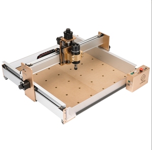 CNC40 * 40厘米小型台式浮雕雕刻机可编程序控制器路由器塑料盒亚克力印刷电路板钻木路由器数控工作室 - Product Image 1