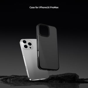 Apple iPhone 16 Pro 15 14 Plus 13 12 11 Pro MaxハードPCシルキースキンカバーシェル用の超薄型マット半透明電話ケース - Product Image 2