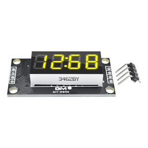 TM1637 Display a LED digitale bianco a 4 cifre 0.36 tubo decimale 7 segmenti orologio modulo a doppio punto 0.36 pollici - Product Image 4