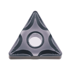 Inserto triangular OEM de Zhuzhou, adecuado para acabado de acero inoxidable, herramienta de torneado CNC, inserto de corte de carburo TNMG160404 160408 - Product Image 1