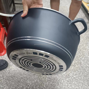 Order Directly Cheap 40cm Cooking <strong>Pot</strong> 6PCS Nonstick Coating Cookware Aluminium Big <strong>Size</strong> Soup <strong>Pot</strong> Set With Glass Lid for Cooking - Product Image 5