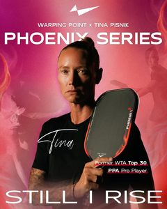 Tina pisnik Phoenix Pickleball ไม้พาย UPA-A ได้รับการอนุมัติ T700ดิบคาร์บอนไฟเบอร์16มม. 13.3มม. ระบบพาวเวอร์ไดรฟ์แม่นยำ - Product Image 2