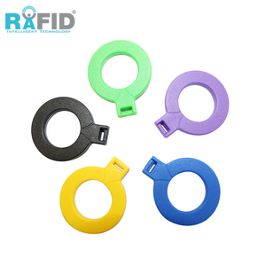 Rablank boş anahtarlık Rfid Keyfob etiketi özel renk logosu 125khz 13.56 Mhz Rfid anahtar kutusu ABS Nfc anahtarlık sosyal medya RAFID/OEM - Product Image 5