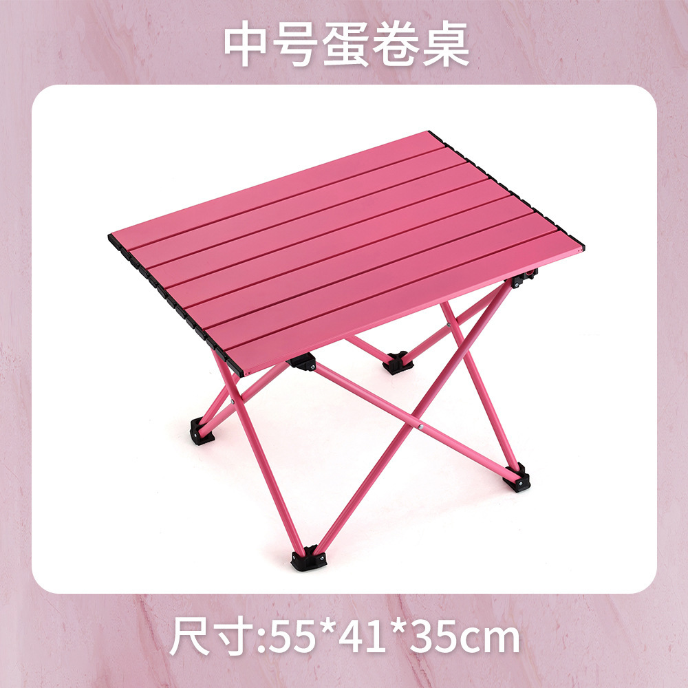 Medium pink folding table storage bag