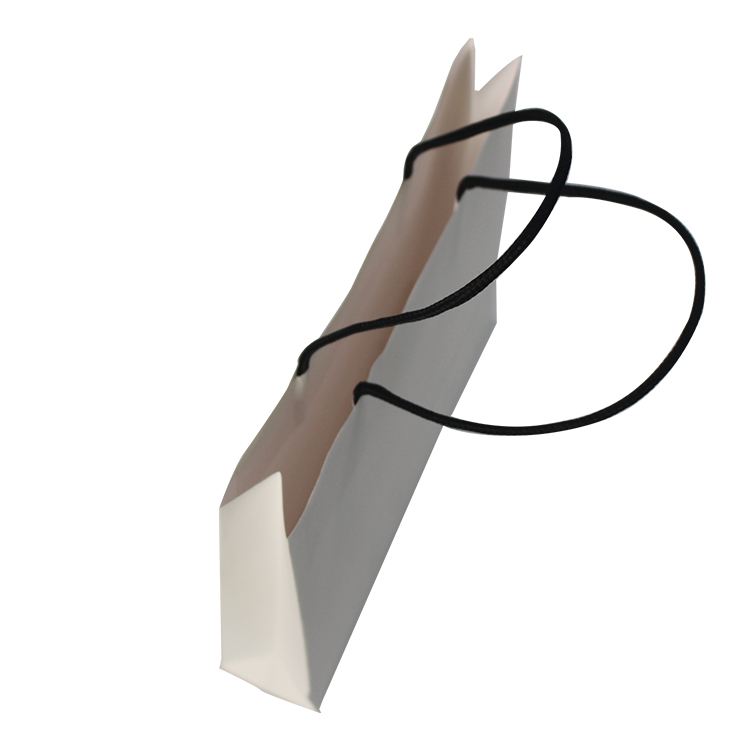 Bolsas de presente de papel reciclável retangular de forma personalizada ISO9001 2