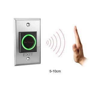 Pulsante di uscita in acciaio inossidabile pulsante di uscita del sensore a infrarossi senza tocco pulsante di uscita della porta di controllo accessi - Product Image 1