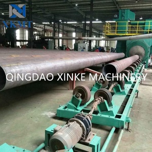 Metal yüzey temizliği için Motor Motor şanzıman çekirdek bileşenleri ile çelik boru temizleme aşındırıcı Blast kumlama makinesi - Product Image 3