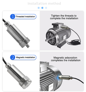 IP67 Base magnética Mantenimiento predictivo Plataforma de software Sensor de temperatura Sensor de vibración inalámbrico - Product Image 5