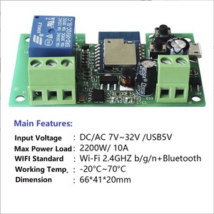 TUYA 5V-12V Smart WIFI/Bluetooth-Lichtsc halter Modul Momentary Toggle Fernbedienung Empfänger modul Unterstützung Alexa - Product Image 5