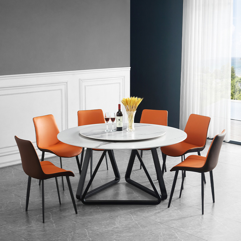 15 mètres avec plateau tournant 8 chaises de salle à manger