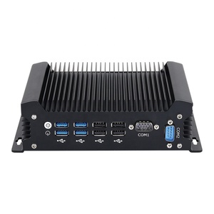 Mini PC sin ventilador I3 10110U DDR4 Dual PCIE Network Dual COM 8USB 4G moduleUbuntu Linux Computadora personal de escritorio para industrial - Product Image 4