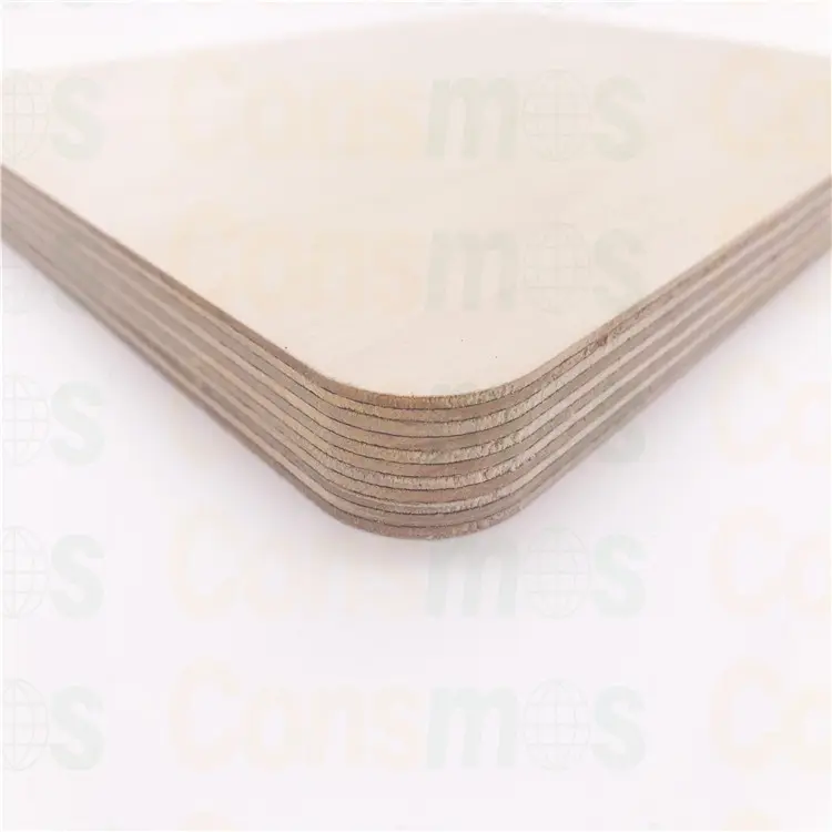 18mm Natural Birch Veneer Laminated Elite Plywood for Decorative Ceiling and Wall 1220*2440 cheap price