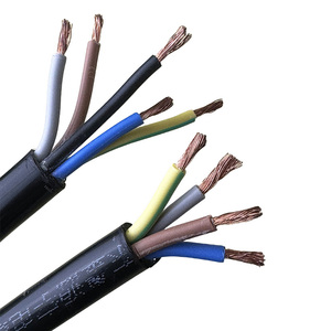 Çok iletken kraliyet kablosu esnek kablo RVV 2 3 4 5 6 çekirdek 0.75 1 1.5 2.5 4 6 MM elektrik kablo tel güç kablosu - Product Image 4