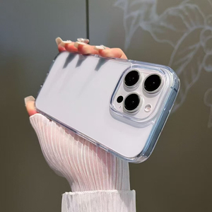 IPhone 16 için yeni Pro Max durumda kamera kontrol düğmesi ile kristal temizle ince darbeye koruyucu kapak iPhone 16 artı - Product Image 6