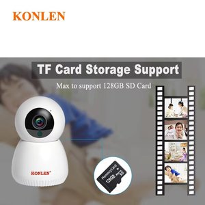 WIFI TuyaスマートIPカメラGoogleAlexaSDカードスロットサポートされているスマートライフアプリホームセキュリティ用ワイヤレスカム - Product Image 6