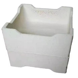 Azs อิฐทนไฟซิลิกา azs อลูมินาสูงสำหรับเตาเผาแก้วลอย - Product Image 2
