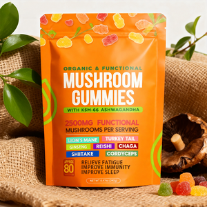 Nhà Máy Bán buôn nấm Gummy lion's Mane Reishi Thổ Nhĩ Kỳ đuôi maitake Chaga Cordyceps shitake nấm Gummy bổ sung - Product Image 2